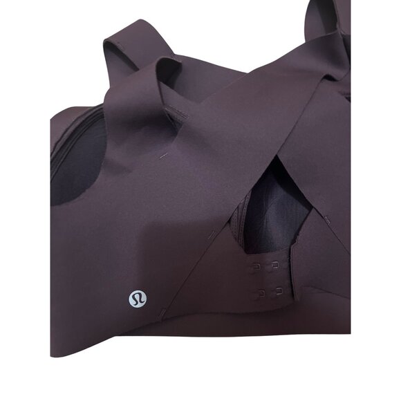 Lululemon Athletica Purple Cross-Front Sports Bra 34DD Adjustable Straps - Picture 7 of 7